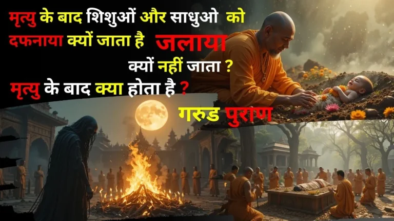Why do Hindus bury child after Death